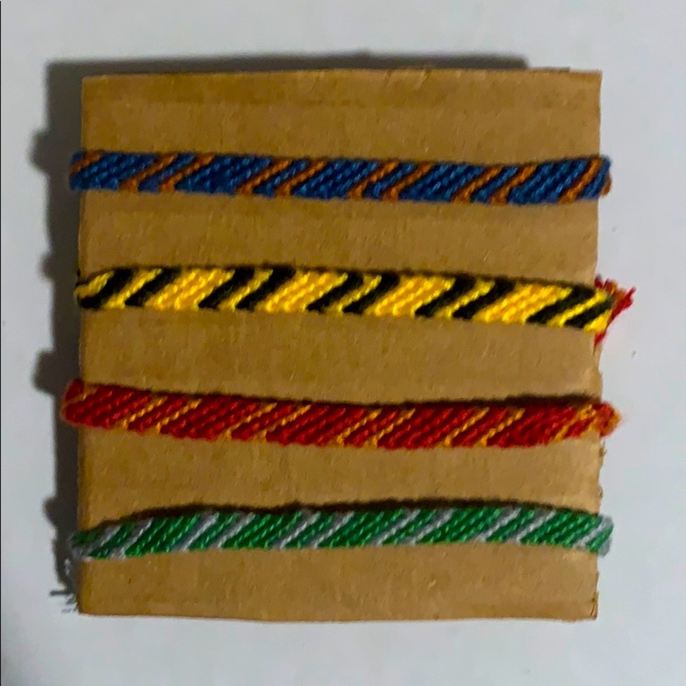 Homemade Harry Potter House Friendship Bracelets!